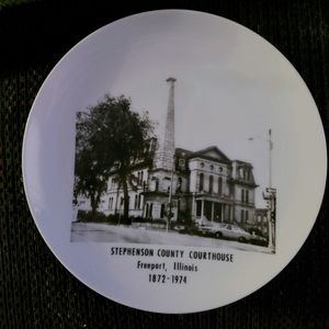 Freeport, IL Memorabilia Plate
